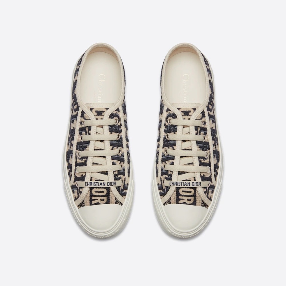 Christian Dior Walkn Dior Navy Sneakers - Size 8